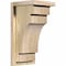 Ekena Millwork Mediterranean Rough Sawn Corbel w/Backplate, Douglas Fir, 8"W x 8"D x 16"H COR08X08X16MED01RDF - alternate 1